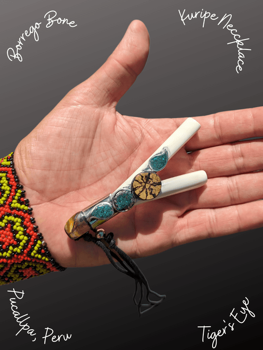Sheep's Bone Kuripe Necklace from Peru