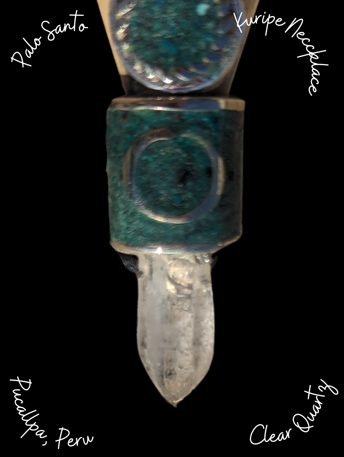 Palo Santo Kuirpe Necklace from Peru