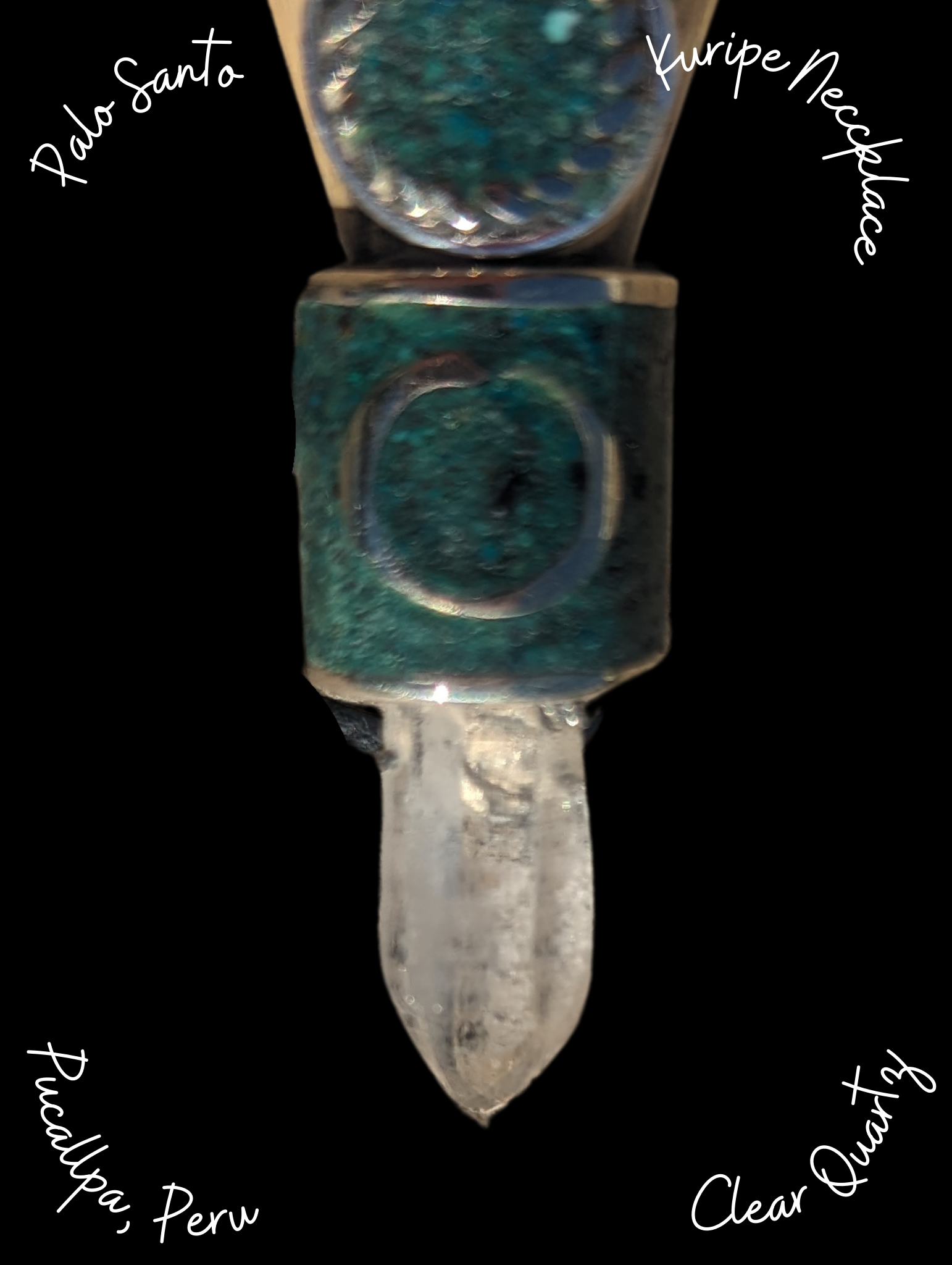 Palo Santo Kuirpe Necklace from Peru