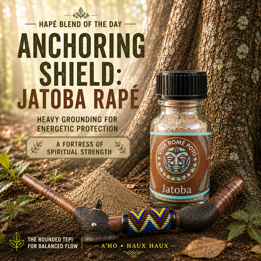 Anchoring Shield:  Jatoba Rapé Hapé