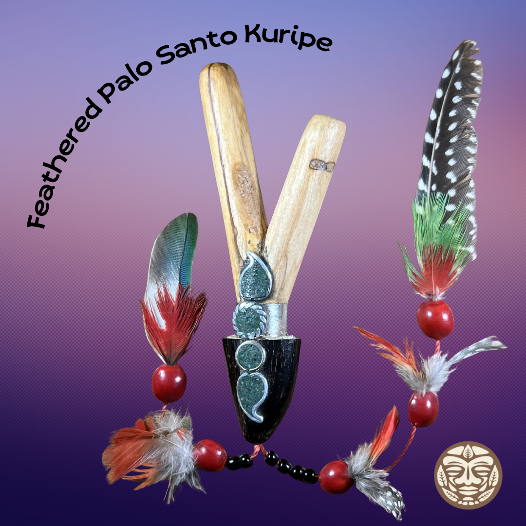 Feathered Palo Santo Kuripe