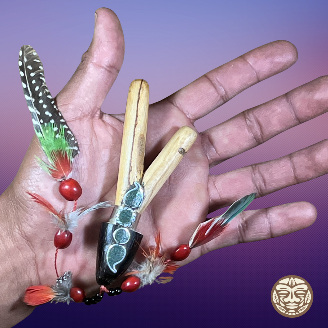 Feathered Palo Santo Kuripe