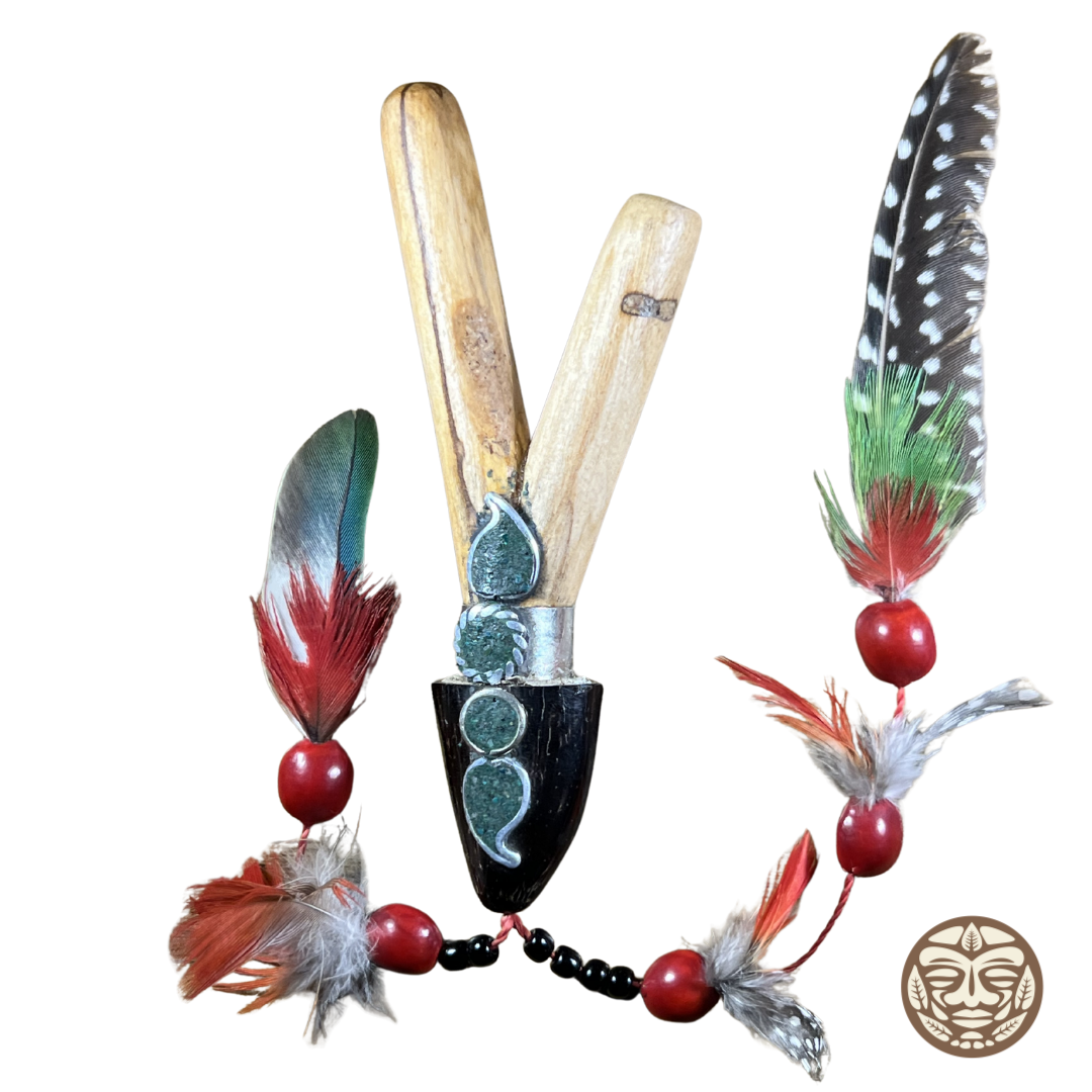 Feathered Palo Santo Kuripe