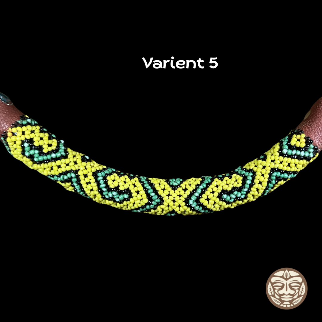 Palo Sangre Bone Beaded Tepi