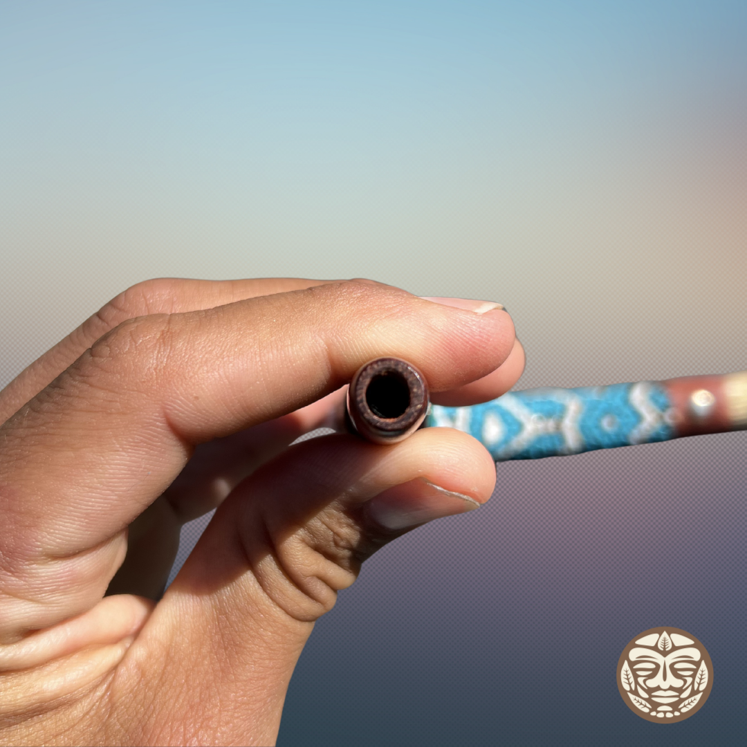 Palo Sangre Bone Beaded Tepi