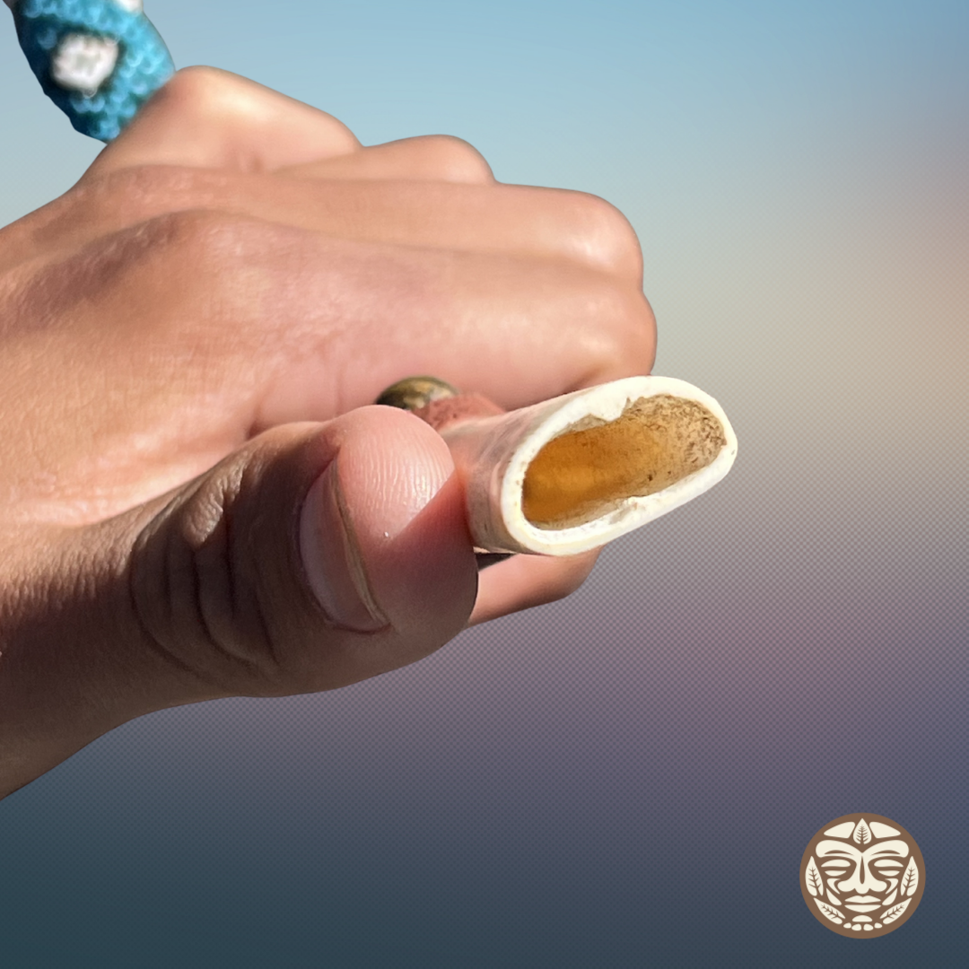 Palo Sangre Bone Beaded Tepi