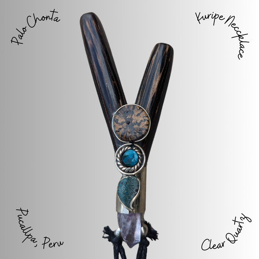 Palo Chonta Kuripe Necklace