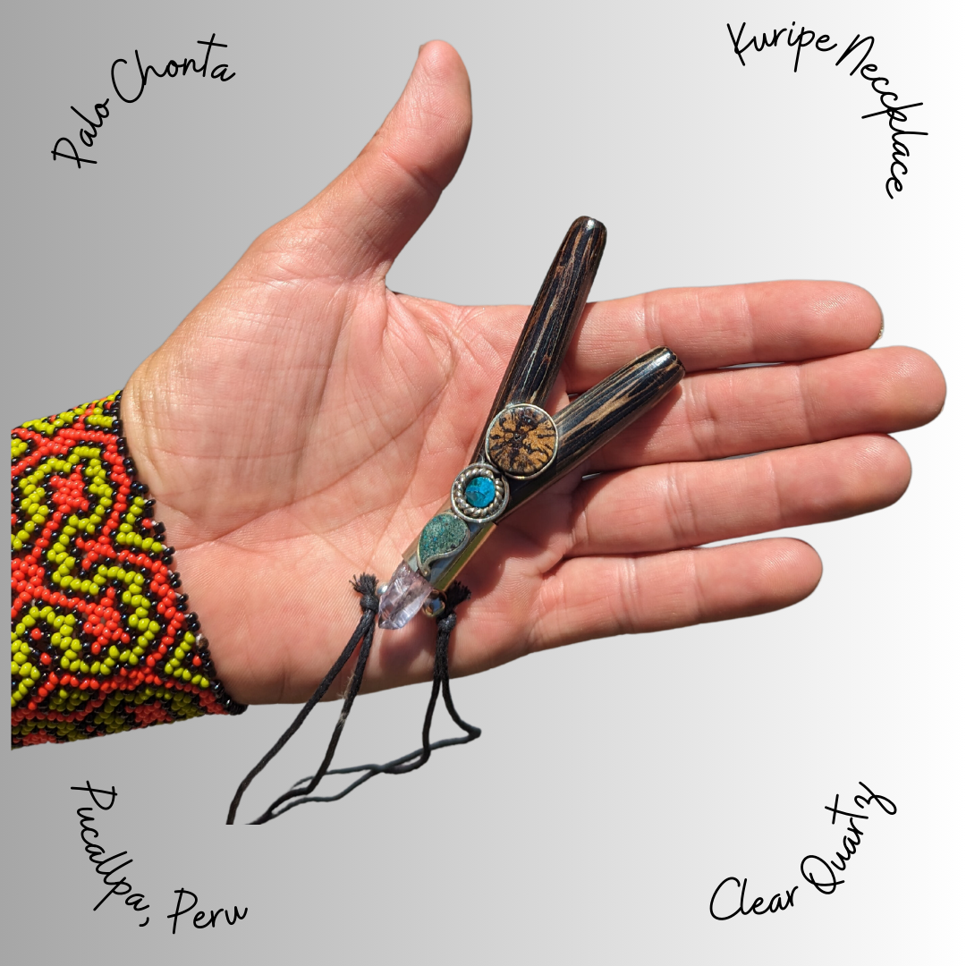 Palo Chonta Kuripe Necklace