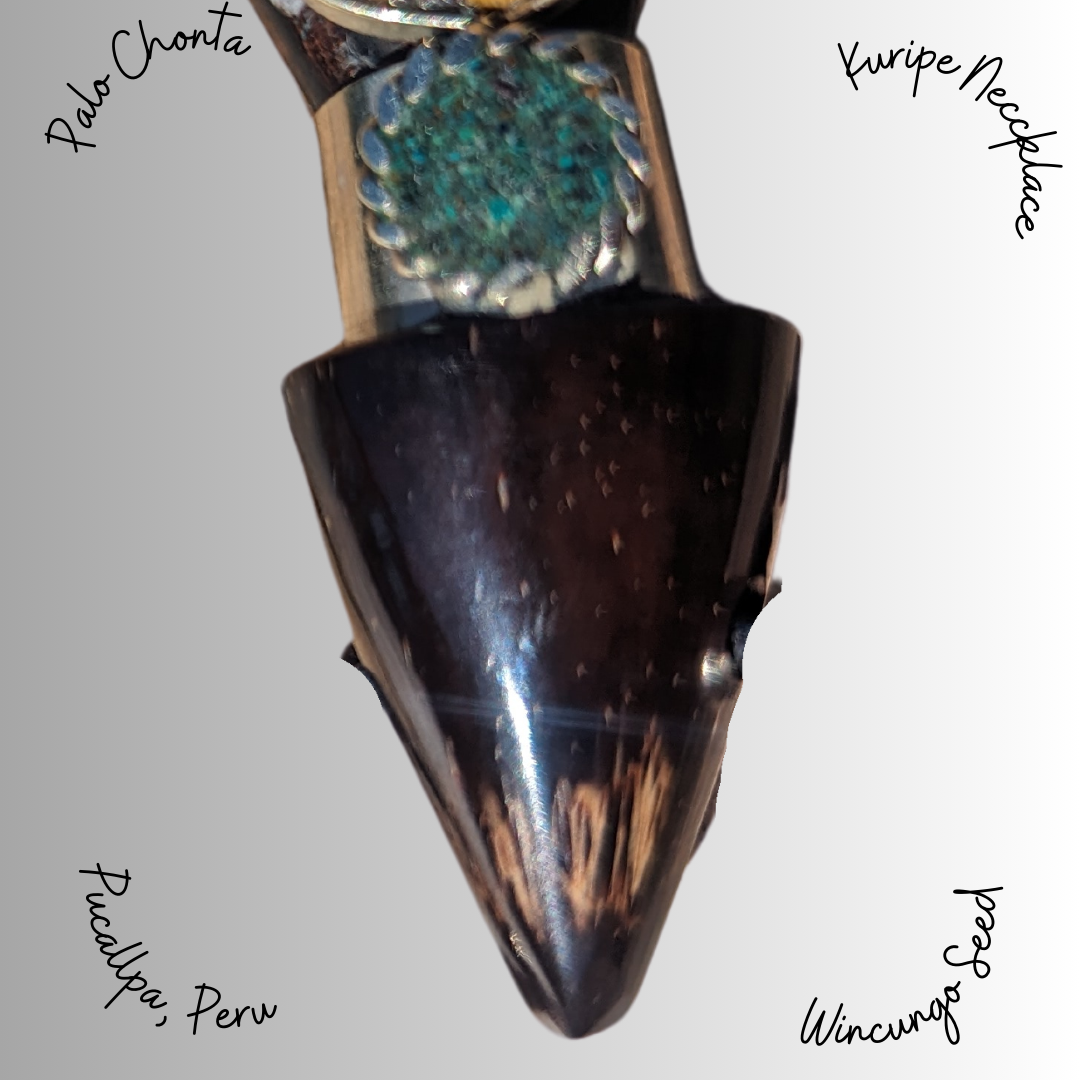 Palo Chonta Kuripe Necklace