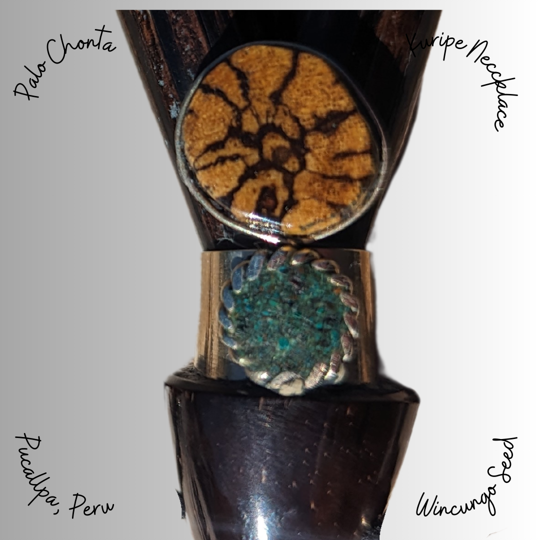 Palo Chonta Kuripe Necklace
