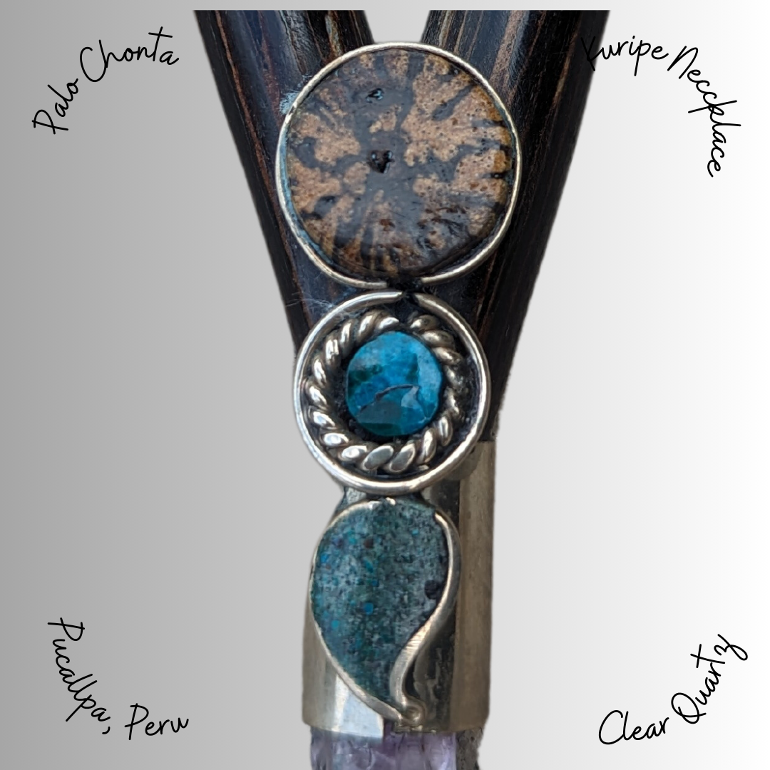 Palo Chonta Kuripe Necklace