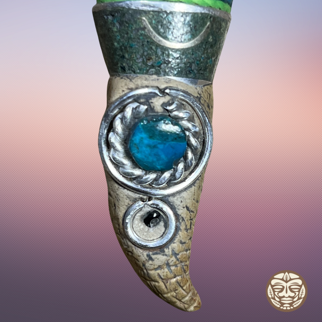 Palo Santo Beaded Bird Kuripe 4