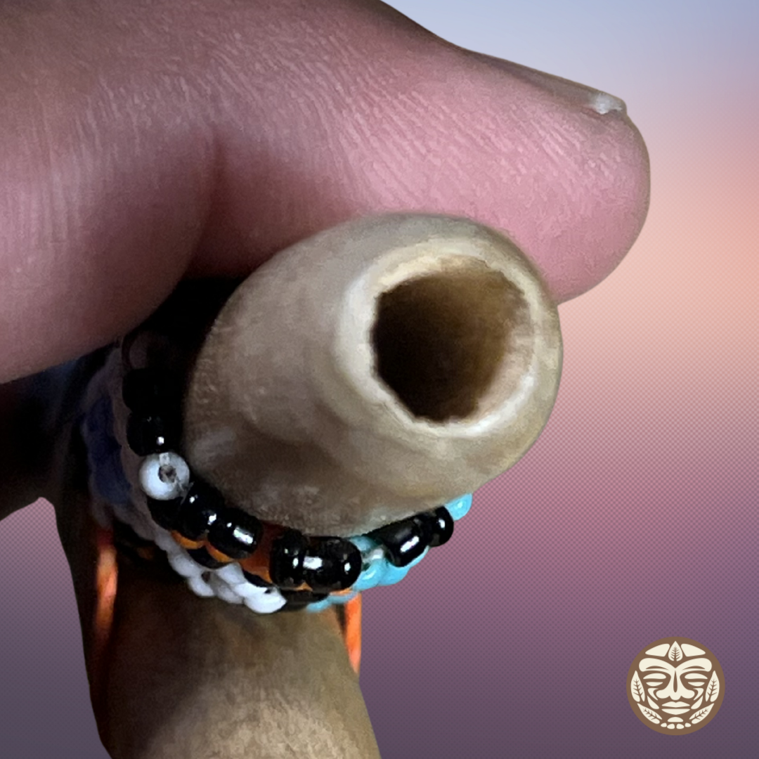 Palo Santo Beaded Bird Kuripe 