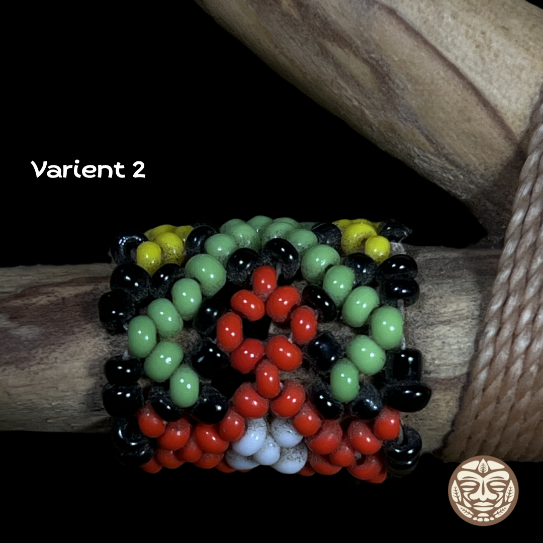 Palo Santo Beaded Bird Kuripe 