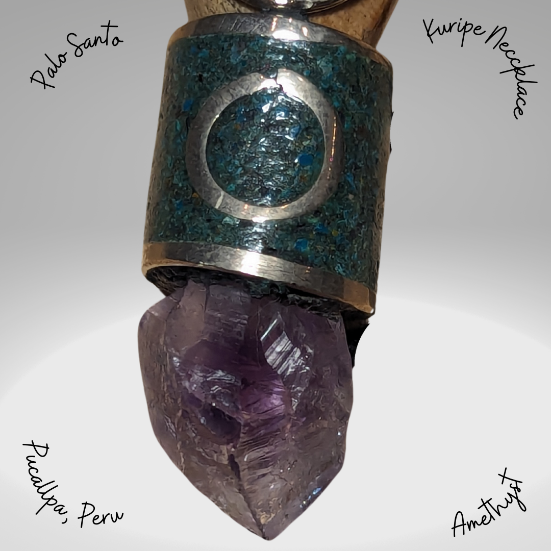 Palo Santo Kuripe Necklace