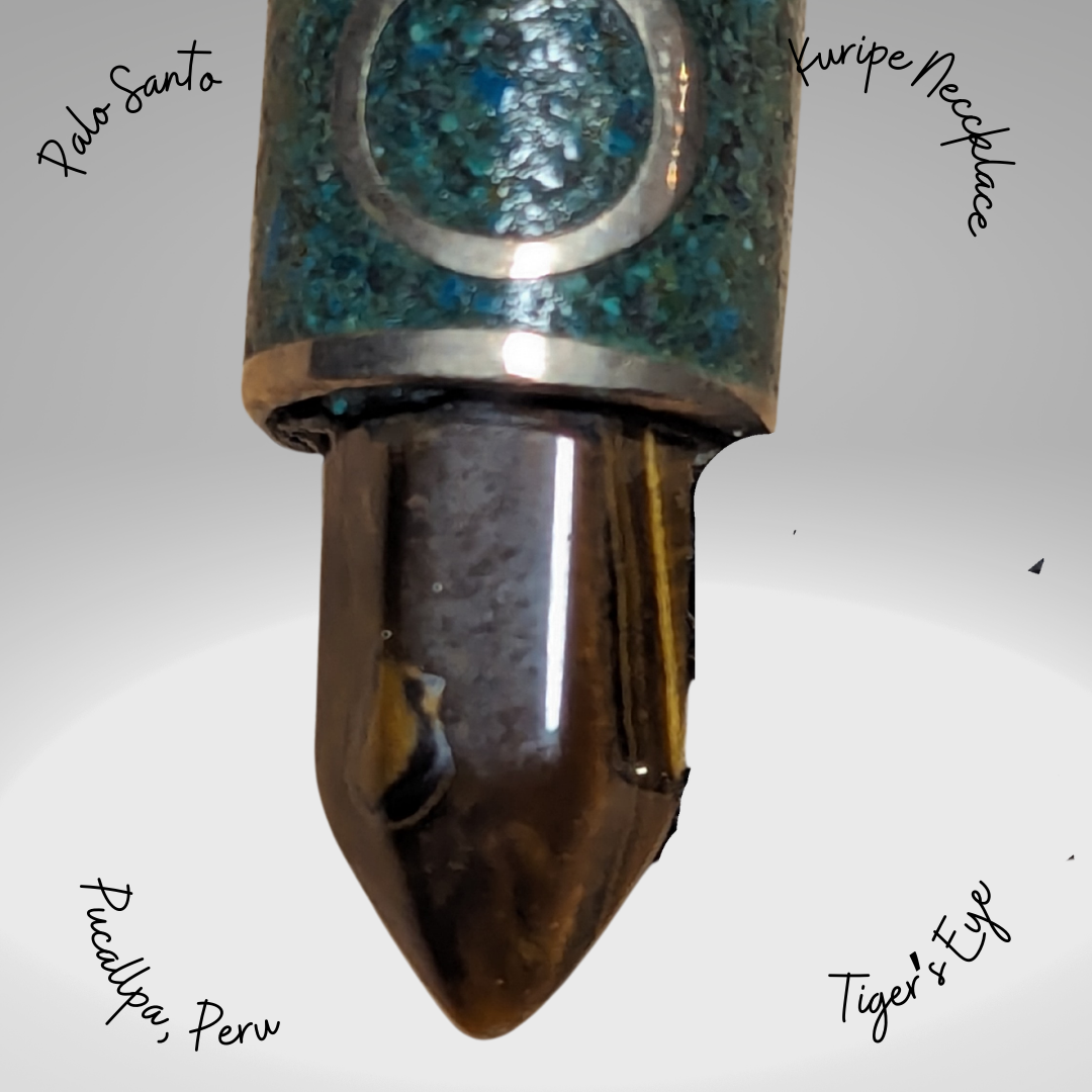 Palo Santo Kuripe Necklace