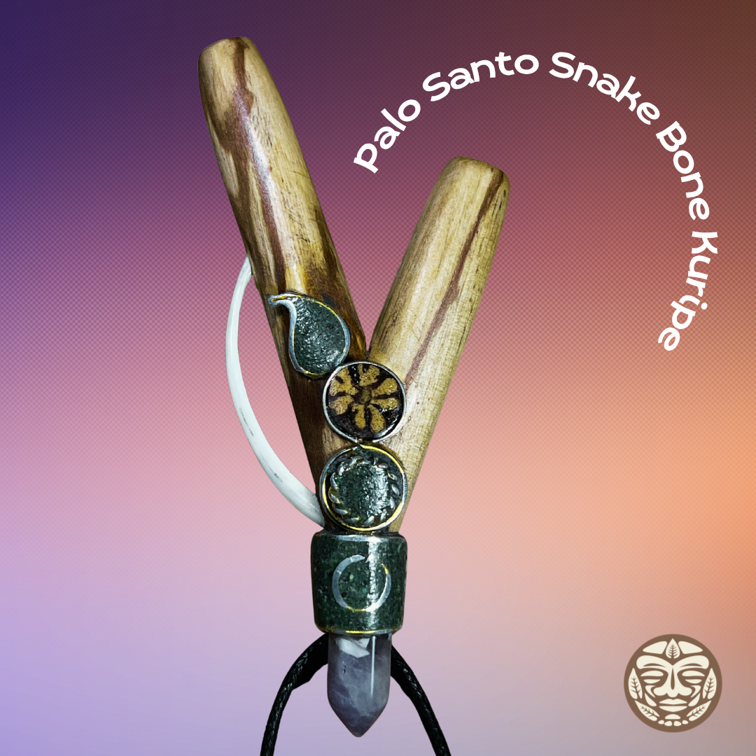 Palo Santo Kuripe Necklace