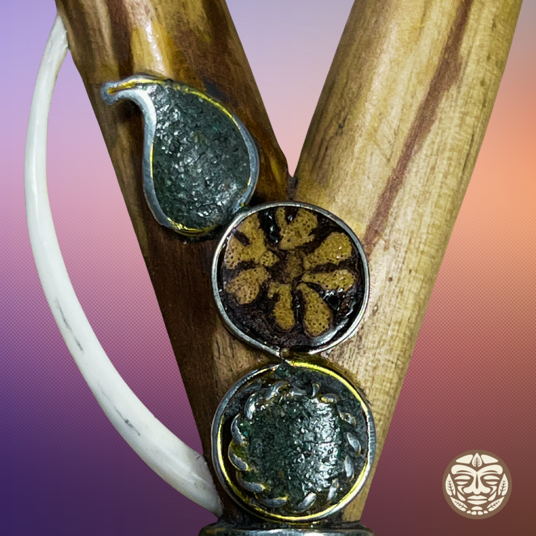 Palo Santo Kuripe Necklace
